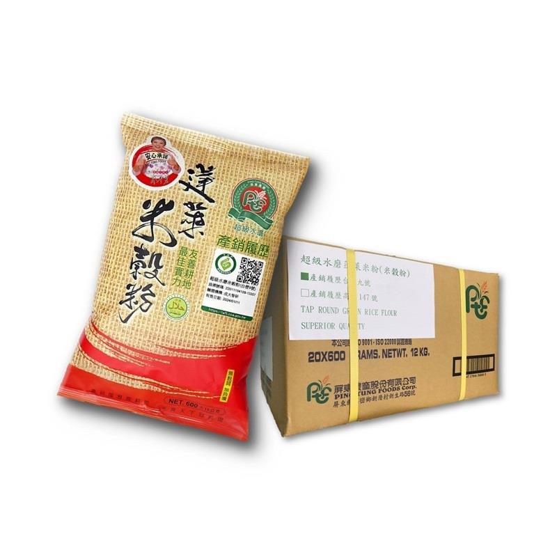 【Carton】Superior TAP Round Grain Rice Flour, Ping Tung Foods Corp.